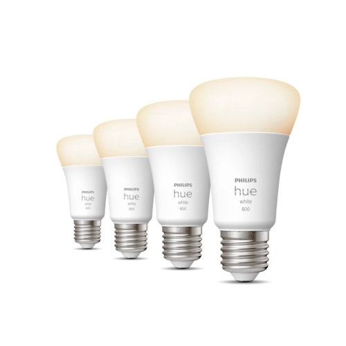 PHILIPS HUE-WA žárovka A60 9W/60W E27 2700K 806lm Dim set-4ks˙