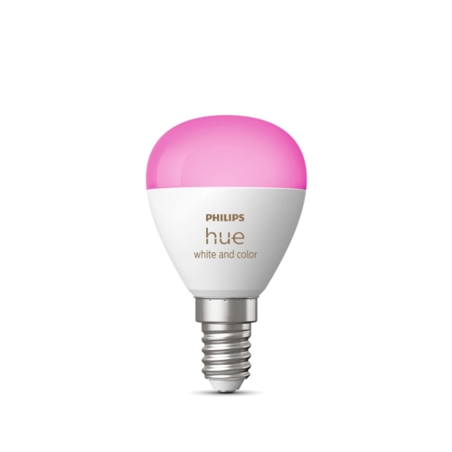 PHILIPS HUE-WCA kapka P45 5.1W E14 2000-6500K/RGB 470lm Dim EU˙