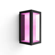 PHILIPS HUE-WCA nástěnné svítidlo Impřess 8W 1200lm/RGBW IP44 ;černá˙