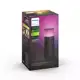 PHILIPS HUE-WCA sloupek Calla 1x8W 806lm/RGBW IP44 ;černá 24V˙