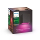 PHILIPS HUE-WCA svít.nástěn.LED Resonate 1x8W 590lm/RGBW IP44 ;černá
