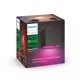 PHILIPS HUE-WCA svít.nástěn.LED Resonate 1x8W 590lm/RGBW IP44 ;černá