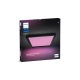 PHILIPS HUE-WCA svít.panel.LED Tento.SQ 15.4W 1200lm/820-865/WCA IP20 ; černáí