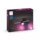 PHILIPS HUE-WCA svít.přisaz.LED Centris 25W+3x5.7W GU10 2850lm IP20 ;černá