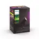 PHILIPS HUE-WCA svít.přisaz.LED Lily 1x8W 650lm/RGBW IP44 ;černá 24V