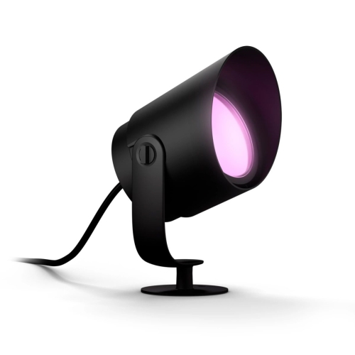 PHILIPS HUE-WCA svít.přisaz.LED Lily.XL 1x15W 1050lm/RGBW IP44 ;černá 24V