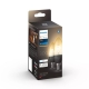 PHILIPS HUE-WHITE filam.svíčka B35 4.5W/NIL E14 2100K 300lm Dim 15Y 2-pack˙