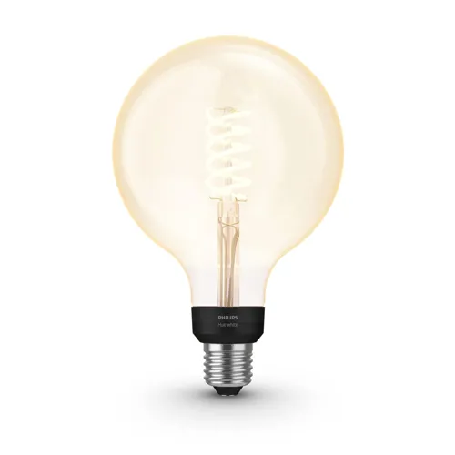 PHILIPS HUE-WHITE globe G125 7W/NIL E27 2100K 550lm Dim-8719514343023˙