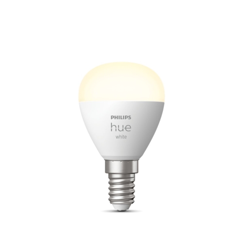 PHILIPS HUE-WHITE kapka P45 5.7W E14 2700K 470lm Dim EU˙