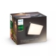 PHILIPS HUE-WHITE nástěnné svítidlo Welcome 28W 2300lm/827 IP44 ;černá˙