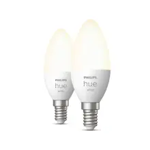 PHILIPS HUE-WHITE svíčka B39 5.5W E14 2700K Dim EU set-2ks˙
