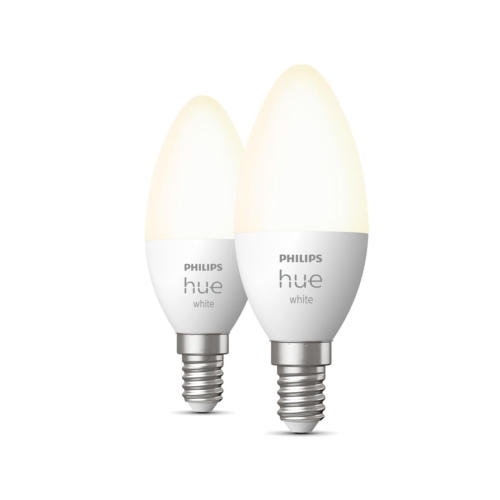 PHILIPS HUE-WHITE svíčka B39 5.5W E14 2700K Dim EU set-2ks˙