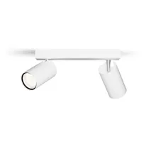 PHILIPS Idris spotové svítidlo 2x5W WH IP44 HV