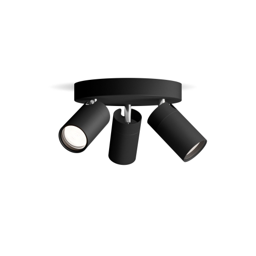 PHILIPS Idris spotové svítidlo 3x5W plate BL IP44 HV