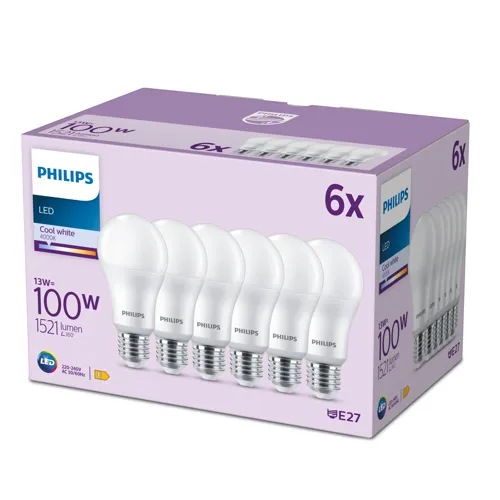PHILIPS LED 100W A67 E27 CW FR ND 6CT/6 EC