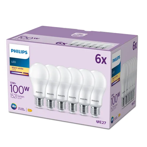 PHILIPS LED 100W A67 E27 WW FR ND 6CT/6 EC