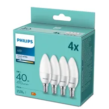 PHILIPS LED 40W B35 E14 CW FR ND 4PF/6 DISC