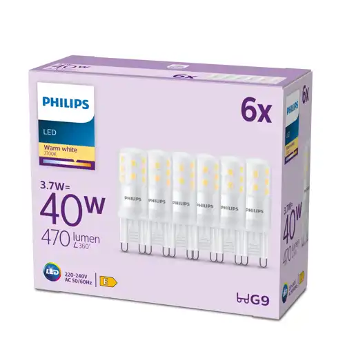 PHILIPS LED 40W G9 WW ND 6CT/6 EC