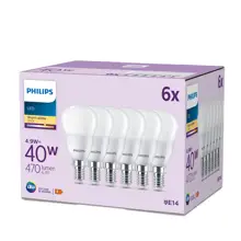 PHILIPS LED 40W P45 E14 WW FR ND 6CT/4 EC
