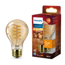 PHILIPS LED 50W A60 E27 AMBER WGD SP