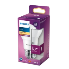 PHILIPS LED 60W A60 E27 WW FR ND 2CT/6 EC