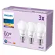PHILIPS LED 60W A60 E27 WW FR ND 3CT/6 EC