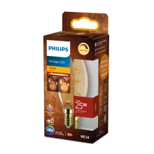 PHILIPS LED B35 25W 2200K E14 Amber SP DIM 1PF/4