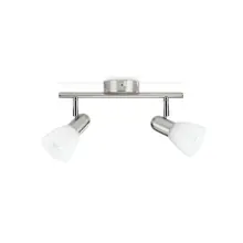 PHILIPS LED bodové svítidlo Burlap 2xE14 IP20 ;nikl