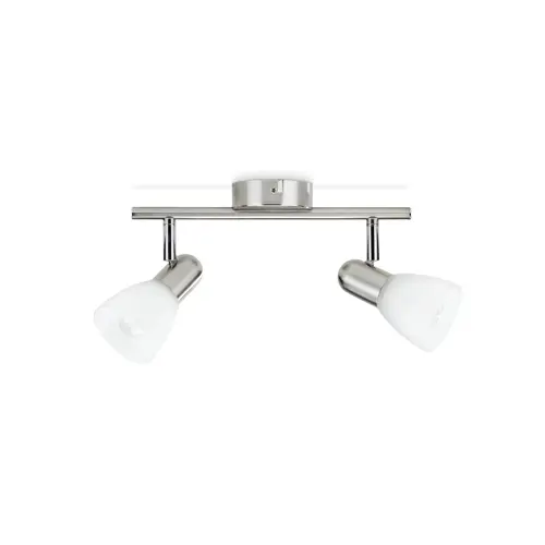 PHILIPS LED bodové svítidlo Burlap 2xE14 IP20 ;nikl