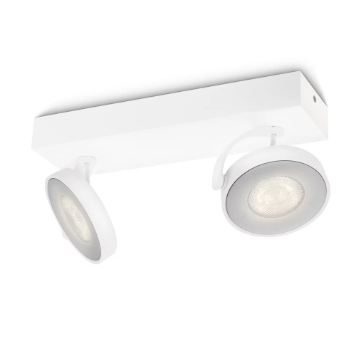 PHILIPS LED bodové svítidlo Clockwork 2x4.5W 1000lm/822 IP20 ;bílá