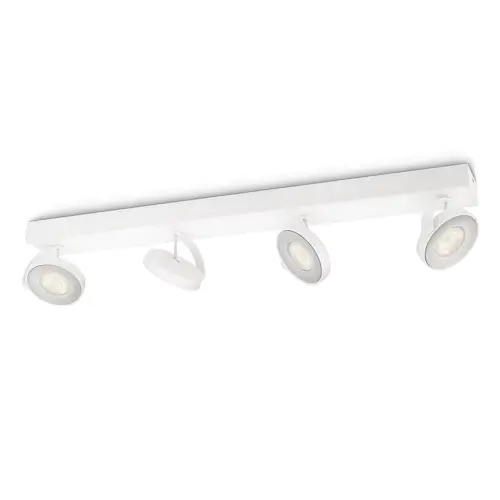 PHILIPS LED bodové svítidlo Clockwork 4x4.5W 2000lm/827 IP20 ;bílá
