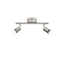 PHILIPS LED bodové svítidlo Limbali 2xGU10 IP20 ;nikl