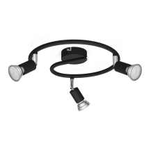 PHILIPS LED bodové svítidlo Limbali 3xGU10 IP20 ;černá