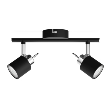 PHILIPS LED bodové svítidlo Meranti 2xGU10 IP20 ;černá