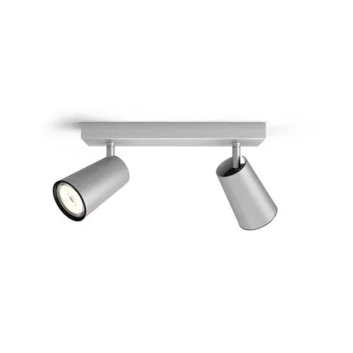 PHILIPS LED bodové svítidlo Paisley 2xGU10 IP20 ;aluminium