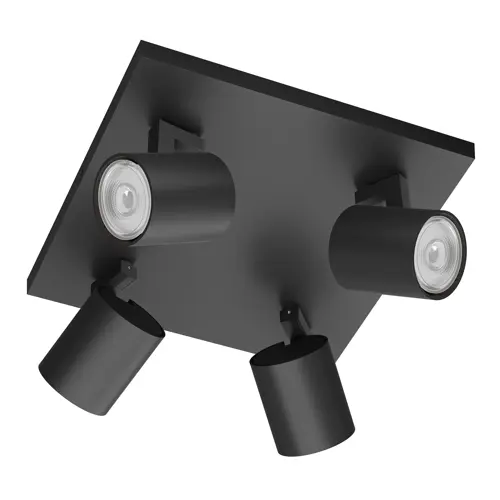 PHILIPS LED bodové svítidlo Runner 4xGU10 IP20 ;černá