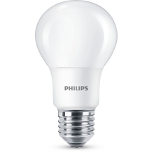 PHILIPS LED bulb A60 8W/60W E27 2700K 806lm NonDim 15Y opal BL