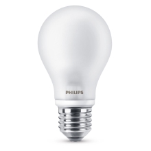 PHILIPS LED bulb Classic A60 5W/40W E27 2700K 470lm NonDim 15Y opal
