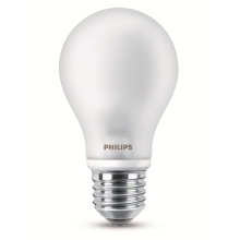 PHILIPS LED bulb Classic A60 6.7W/60W E27 2700K 806lm NonDim 15Y opal 2BL