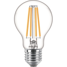 PHILIPS LED bulb.filam. A60 10.5W/100W E27 2700K 1521lm NonDim 15Y