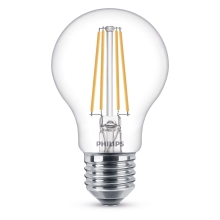 PHILIPS LED bulb.filam A60 7W/60W E27 2700K 806lm NonDim 15Y BL