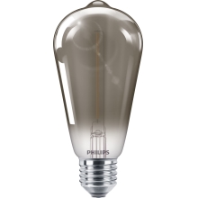 PHILIPS LED bulb.filam. ST64 2.3W/11W E27 1800K 100lm NonDim 15Y ; kour.