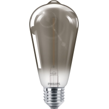 PHILIPS LED bulb.filam. ST64 2.3W/15W E27 2700K 136lm NonDim 15Y ; kour.