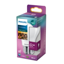 PHILIPS LED bulb SSW A60 7.5W/60W E27 2700/2500/2200K 806lm NonDim 15Y opál BL