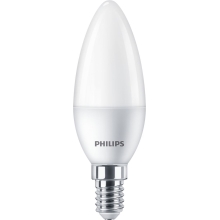 PHILIPS LED candle B35 5W/40W E14 2700K 470lm NonDim 15Y opál