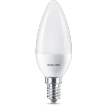 PHILIPS LED candle B38 7W/60W E14 2700K 470lm NonDim 15Y opál 2BL