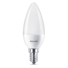 #PHILIPS LED candle B38 7W/60W E14 2700K 806lm NonDim 15Y opál BL