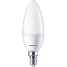 PHILIPS LED candle B38 7W/60W E14 2700K 806lm NonDim 15Y opál