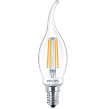 PHILIPS LED candle.filam. BA35 5W/40W E14 2700K 470lm Dim 15Y