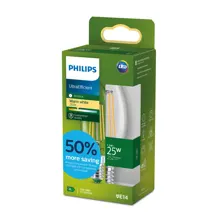 PHILIPS LED CLA 25W B35 E14 2700K CL UE SRT4